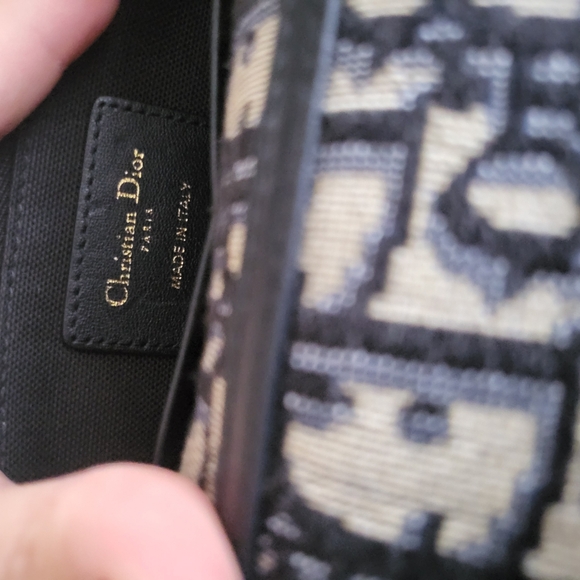 Christian Dior 2-1 30 Montaigne Pouch Oblique Jacquard - Picture 7 of 9